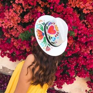 Hand painted sombreros